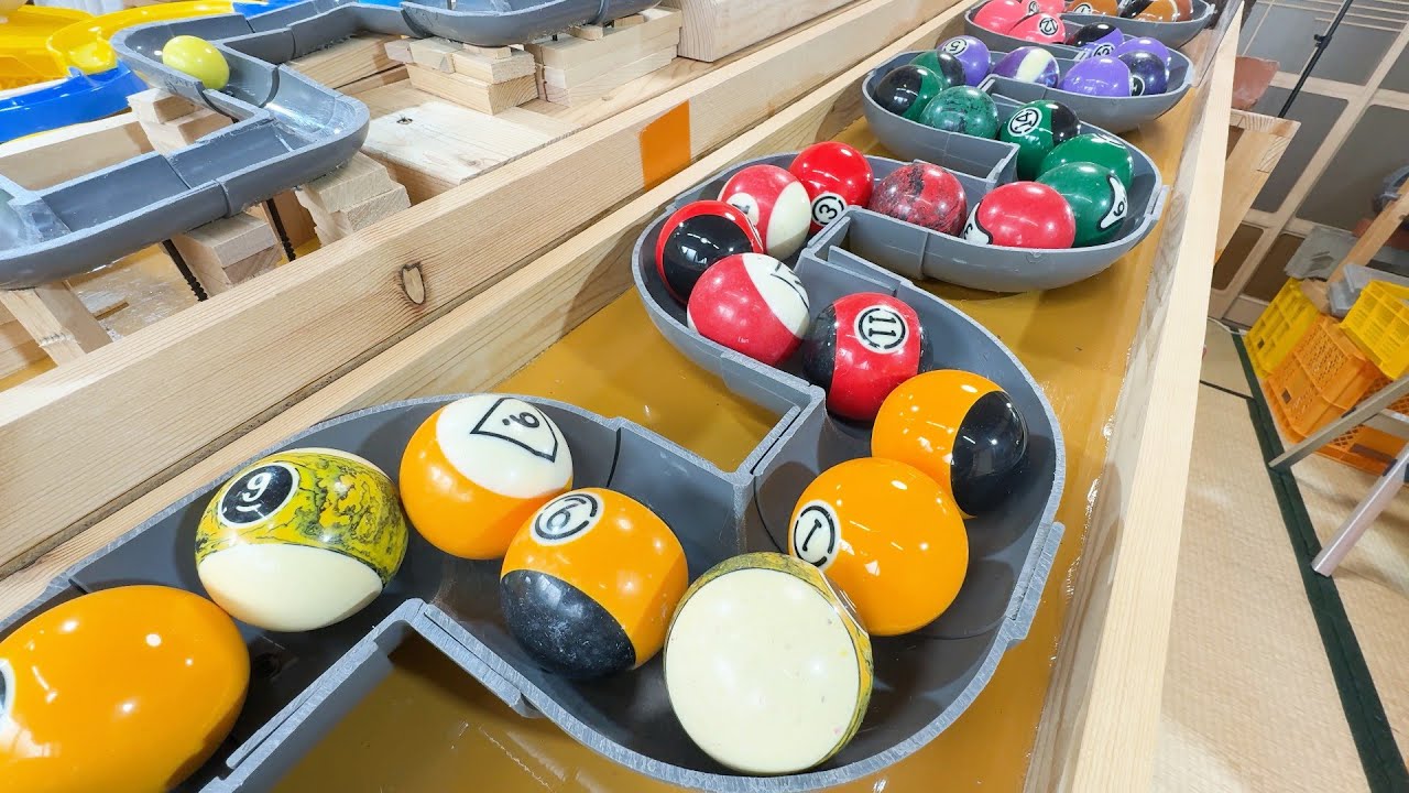 Seven fun marble run courses. Enjoy a variety of handmade gimmicks. Vol. 22 #ASMR