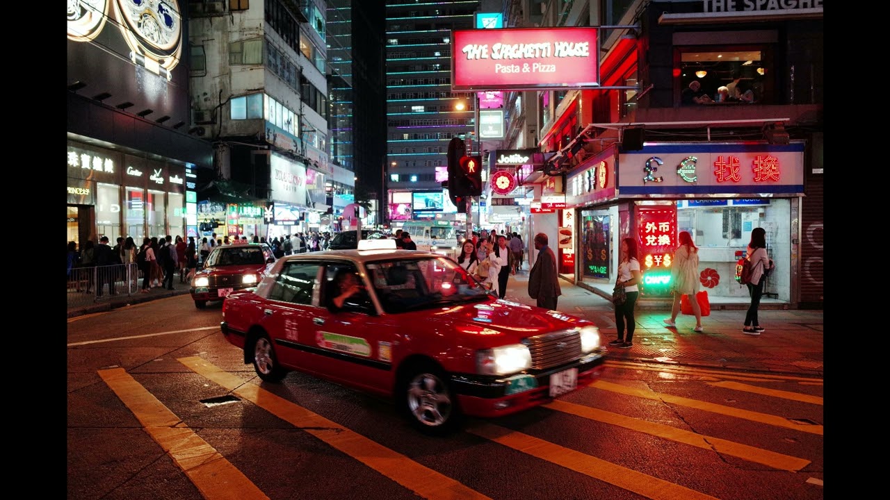 City Nightlife Outside Night Club Traffic Talking Ambience Sound Effect