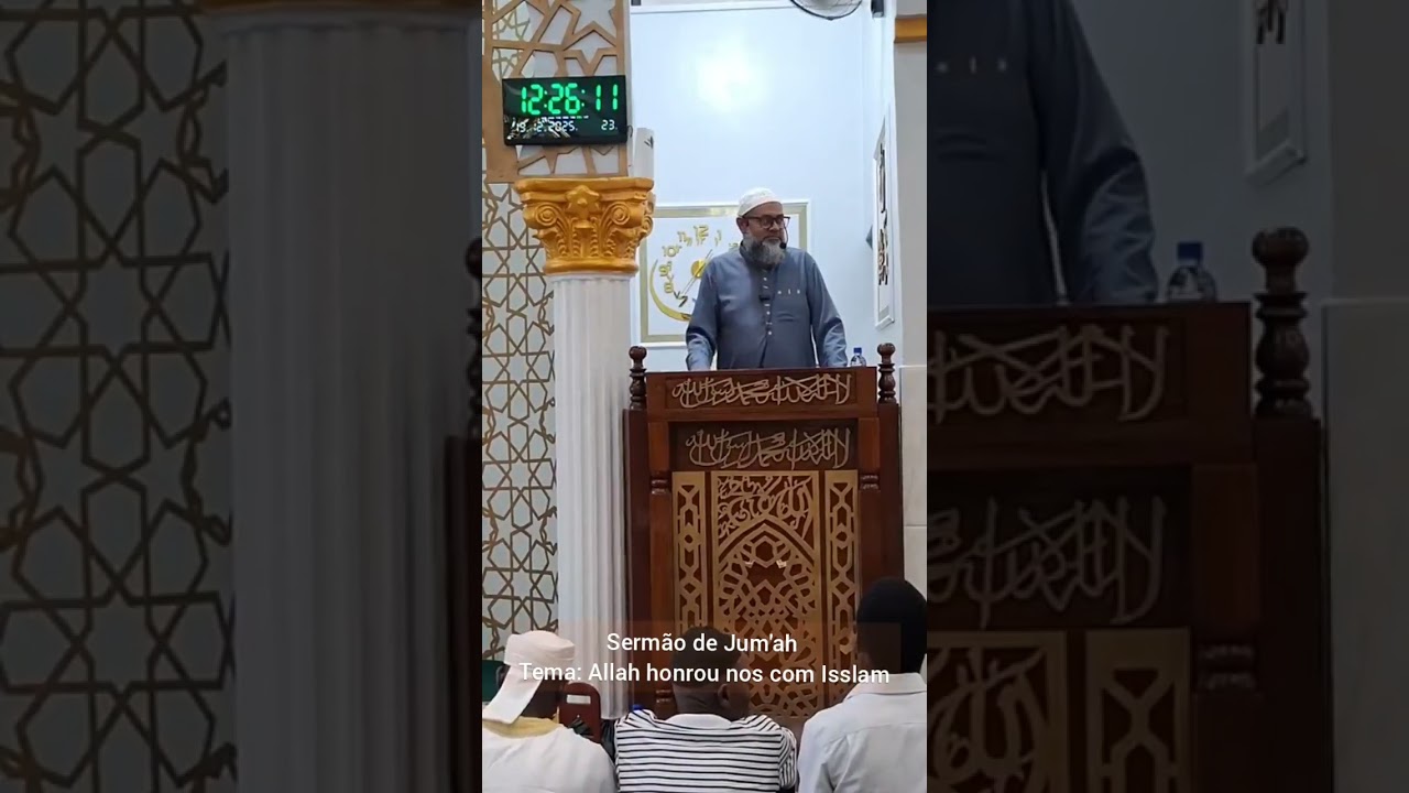 Allah nos honrou com isslam