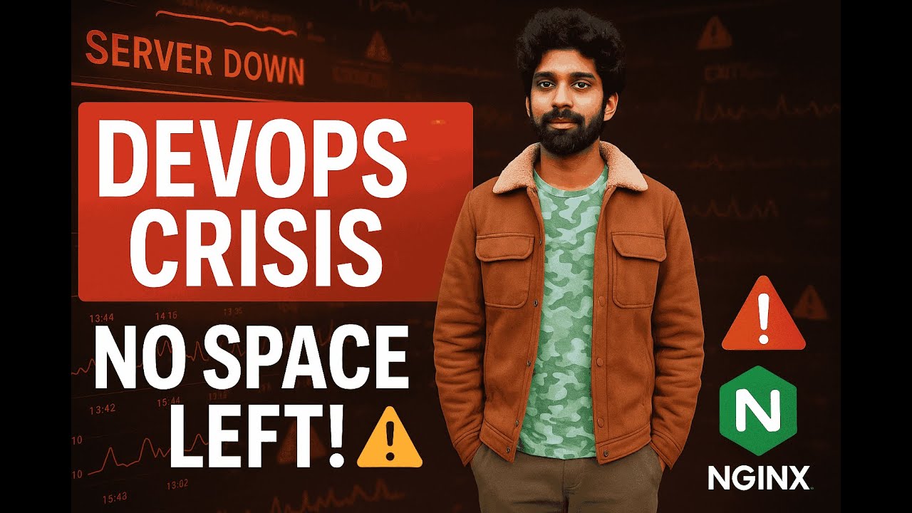 Disk Full Outage! Live Debug, Instant Fix, & Proactive Monitoring | Real DevOps Crisis