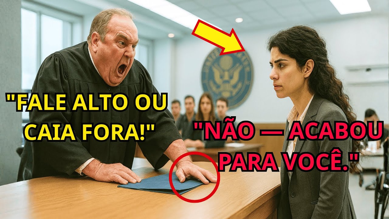 O Juiz Riu do Silêncio Dela — Até Ela Sussurrar um Código Que o Fez Renunciar