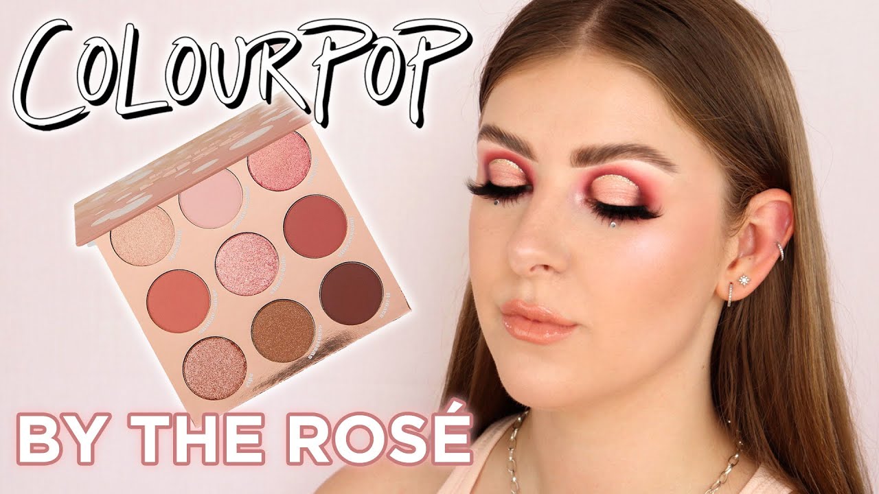 Testing The NEW Colourpop By The Rose Eyeshadow Palette | SWATCHES & TUTORIAL!