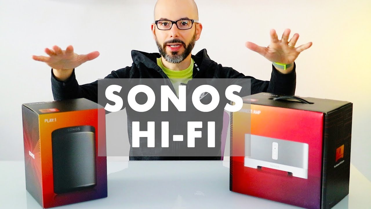 Sonos recensione Play:1 e Connect:AMP,  Hi-Fi Smart al TOP!!