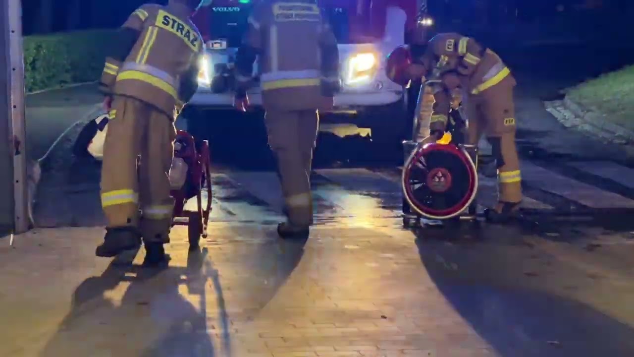 Pożar łóżka w Wojewódzkim Szpitalu Zespolonym w Kaliszu. Jedna osoba jest nieprzytomna