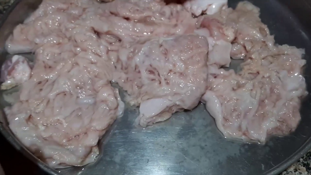 طريقة تنظيف الكرشة الجملي للمبتدئين