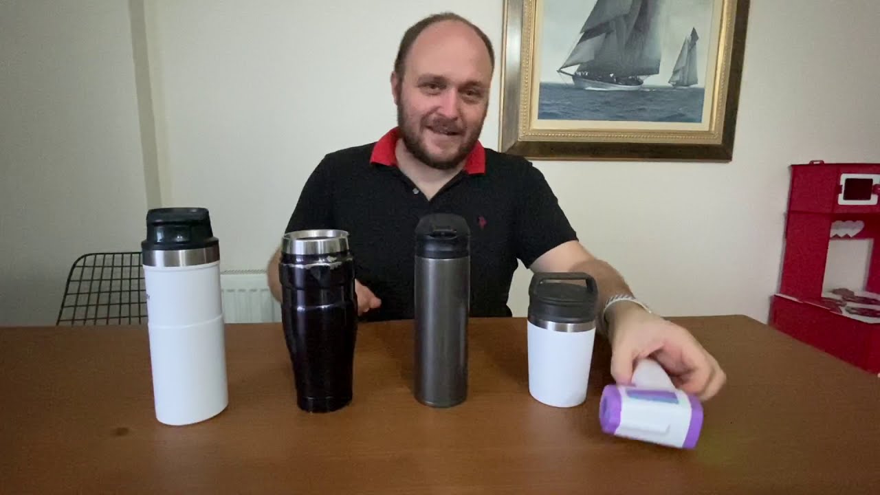 Termos kıyaslama Stanley vs thermos vs mannhart sıcak su ile 6 saatlik performans kıyaslaması