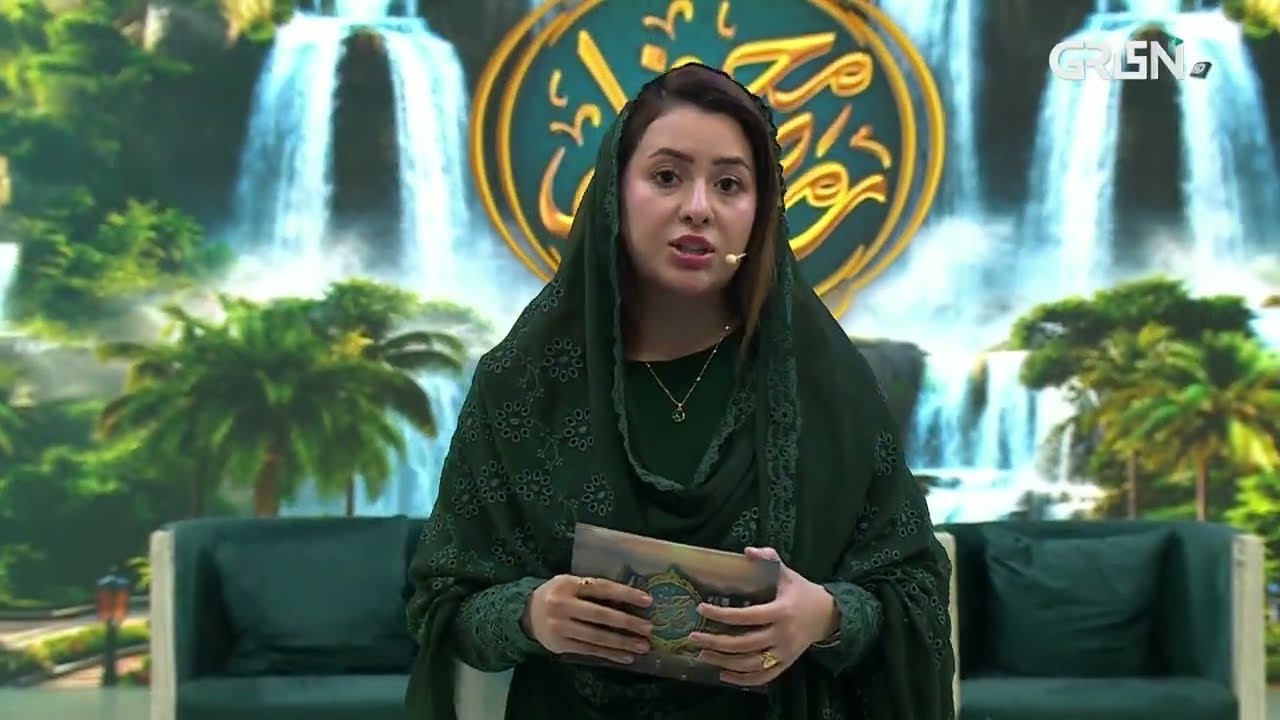 Musalman Halat e Jung Main Hein | Rabia Anum | Ramzan Special Transmission | Green TV