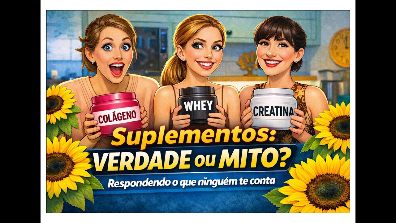 FLACIDEZ, ACNE E QUEDA DE CABELO: a verdade sobre colágeno, whey e creatina - PROSA COM ELAS