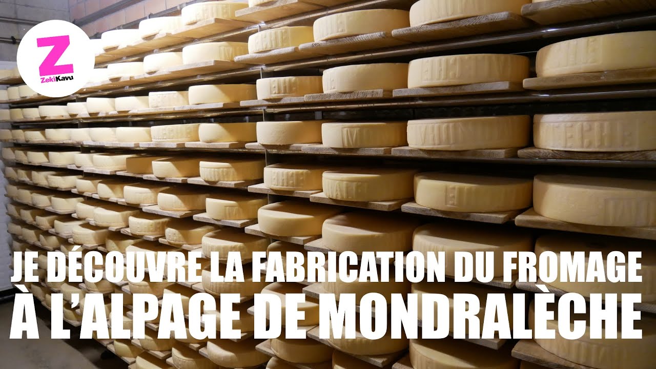 Je découvre la fabrication du fromage à l’alpage de Mondralèche