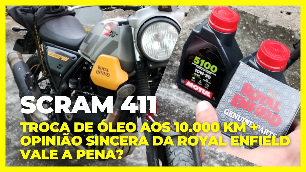 Troca de Óleo aos 10.000 km + Opinião Sincera da Royal Enfield | Vale a Pena?