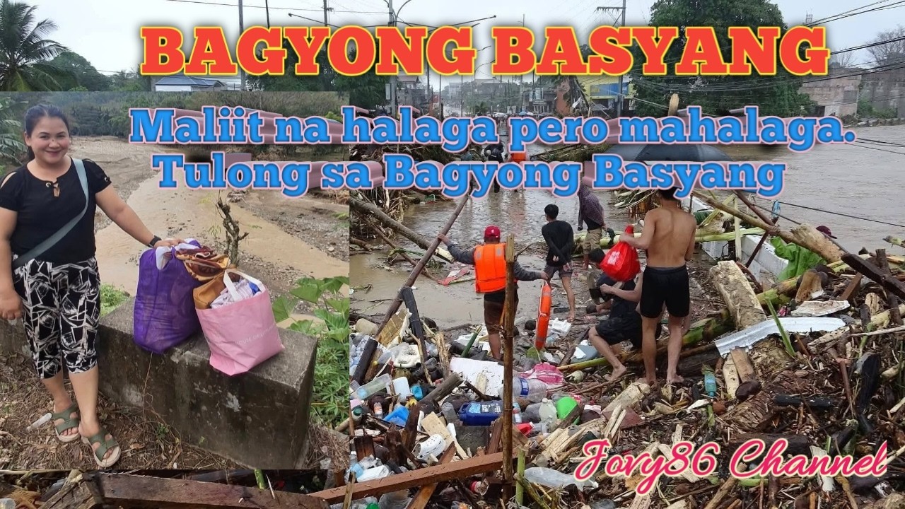Tulong sa Bagyong Basyang