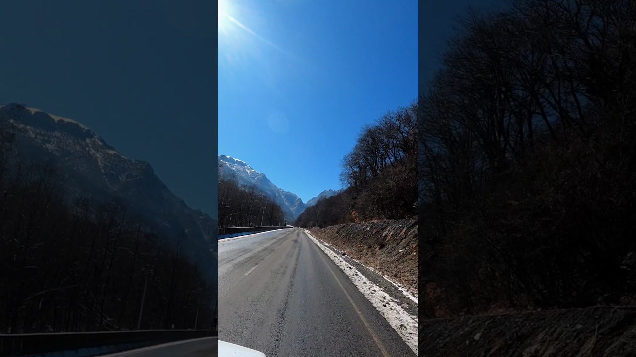 Северная Осетия Алания #travel #vlog #adventure #views #russia #nature #mountains #road #shorts