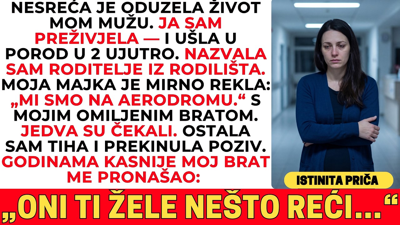 MOJI RODITELJI OSTAVILI SU ME SAMU U PORODU NAKON ŠTO MI JE MUŽ POGINUO — GODINAMA KASNIJE ISTINA...
