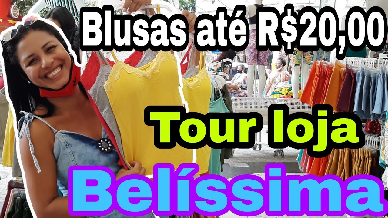 🦋TOUR NA LOJA BARATINHA DE ROUPAS EM NOVA-IGUAÇU/ LOJA BELISSIMA🦋