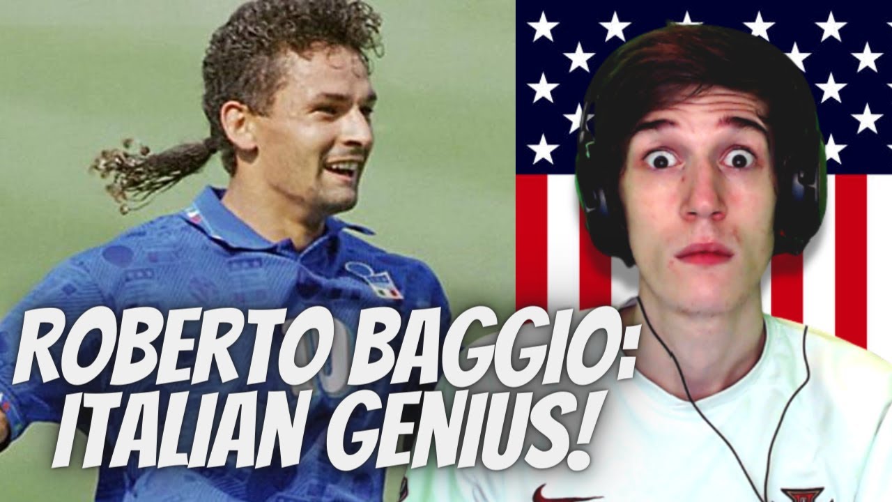 American Soccer Fan Reacts To ROBERTO BAGGIO! BETTER THAN MESSI?!!