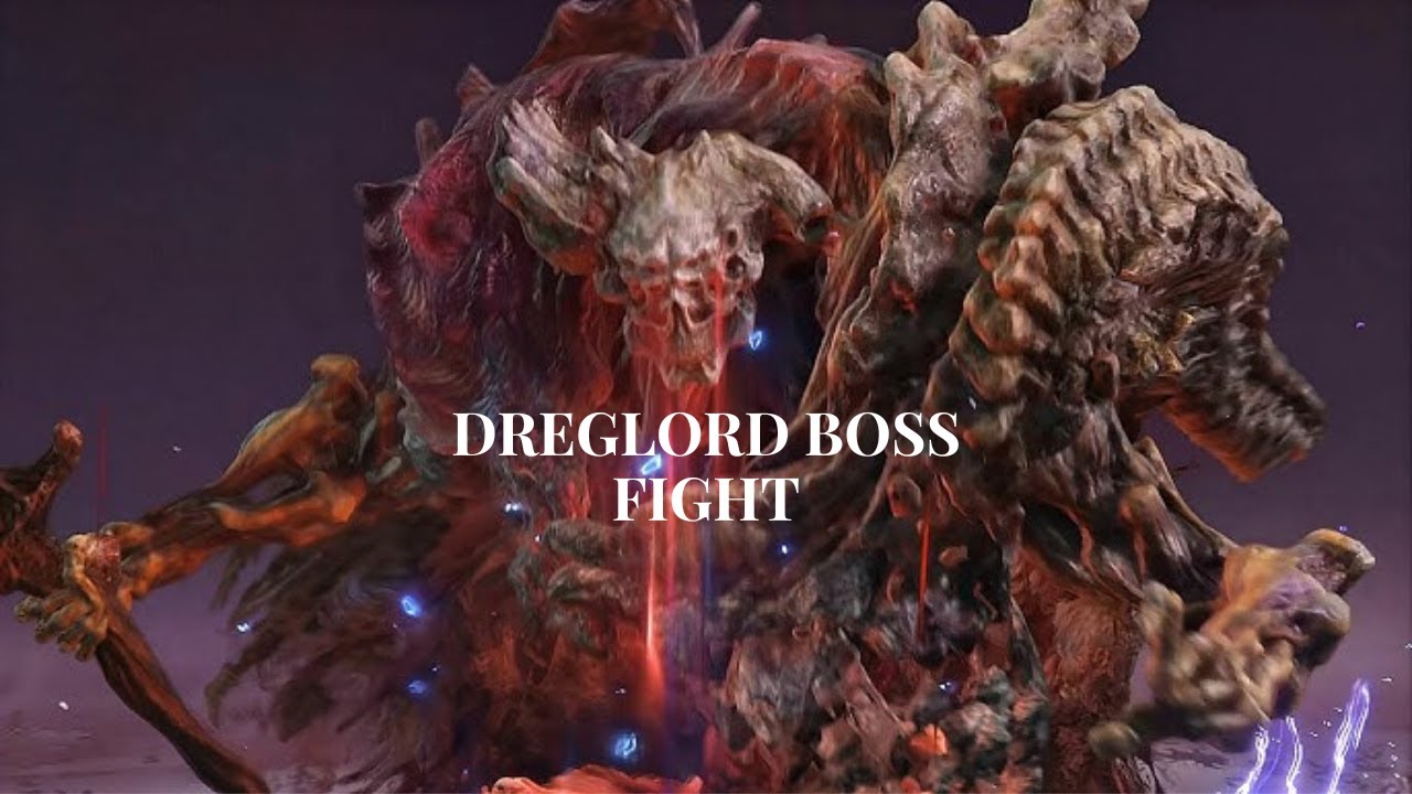 This boss will end up in the pantheon of all great bosses in souls games (Dreglord Solo Boss Fight)