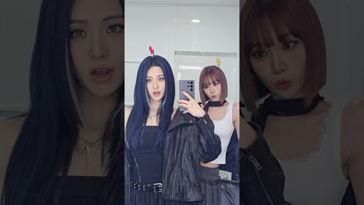 𐒨✧･◡･✧𐒧⚡︎ #LE_SSERAFIM #르세라핌 #KIMCHAEWON #김채원 #HUHYUNJIN #허윤진 #LE_SSERAFIM_CRAZY ⚡️ #shorts