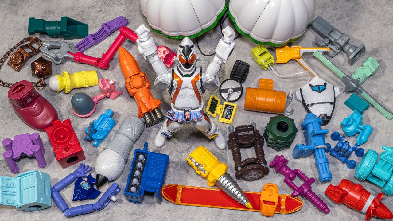 【装動】仮面ライダーフォーゼのモジュールを40個全部ダダダっと紹介する後編です！