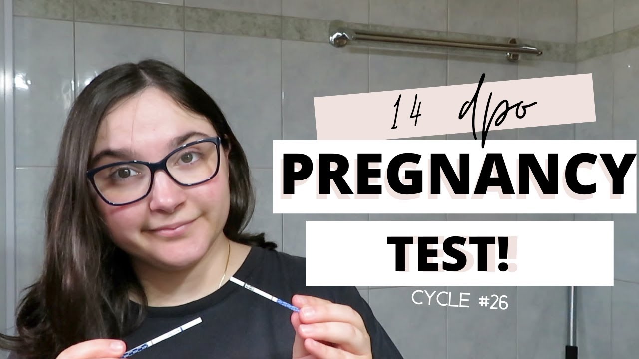 Live Pregnancy Test at 14 Dpo || Faint lines on tests or just wishful thinking? || TTC Baby 3 C26