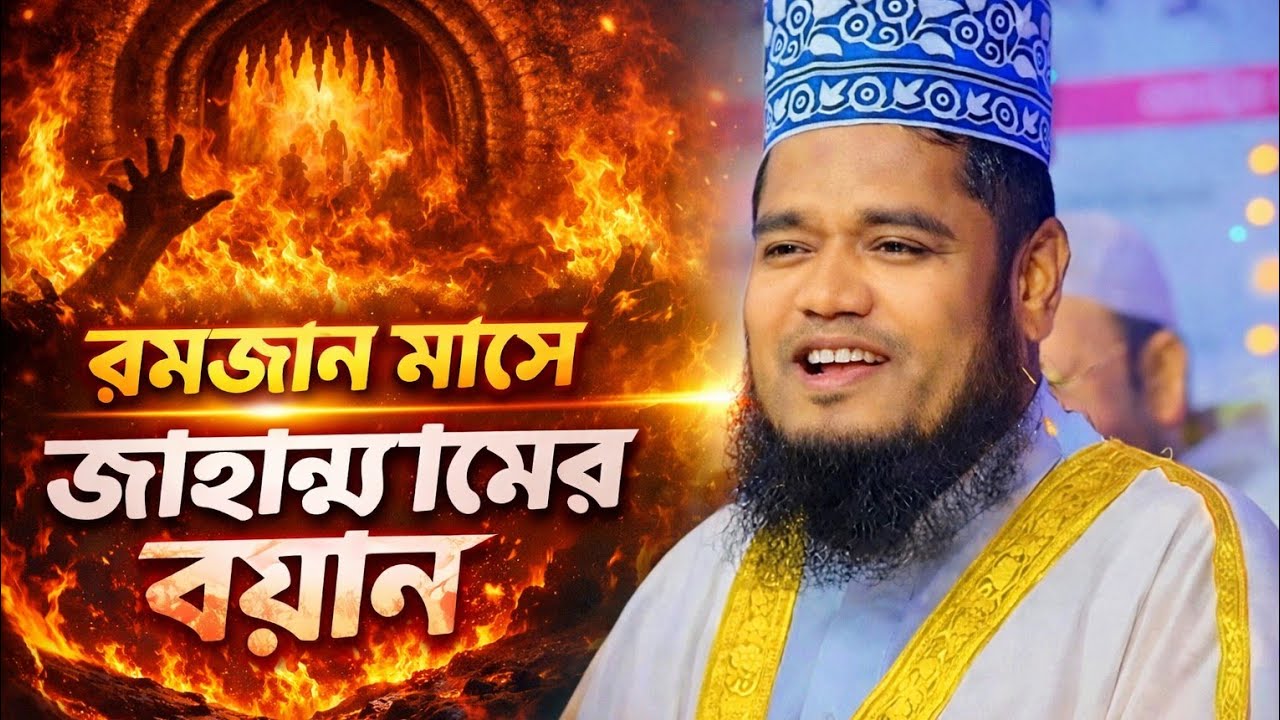 রমজান মাসে জাহান্নামের বয়ান।। ক্বারী রুহুল আমিন সিদ্দিকী 