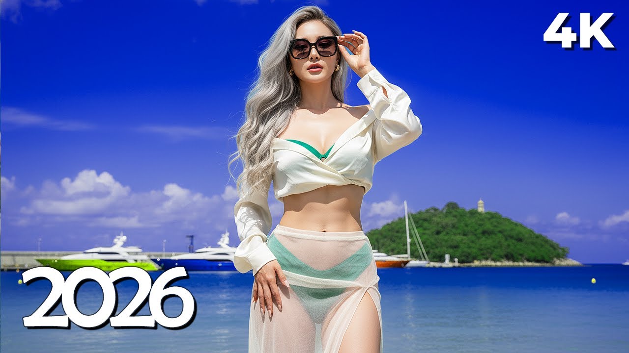 Tropical Deep House Mix 2026 🌴 Smooth Beach Chill 4K UHD