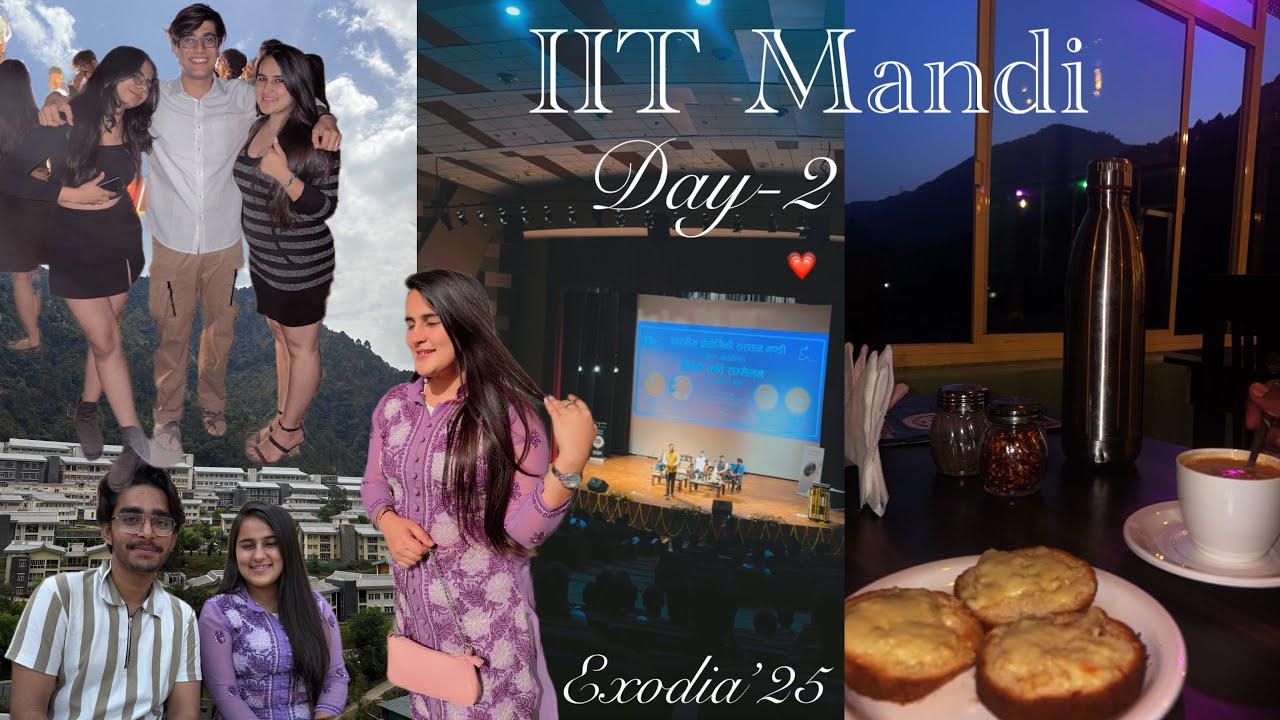IIT Mandi 🏔️| Fest vlog✨ | Part-2 | Competitions | Dcrustians performed 💃🕺| Pro-night DJ