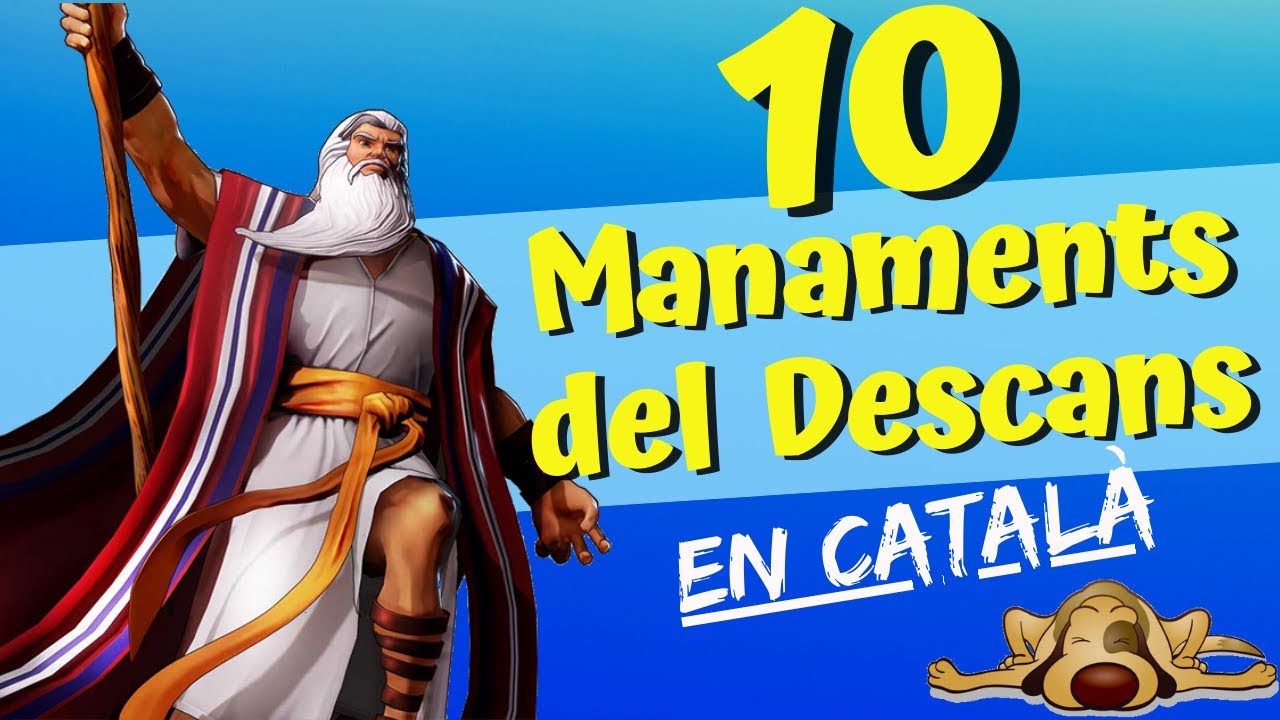 10 Manaments del Descans. Catalán Para Latinos.