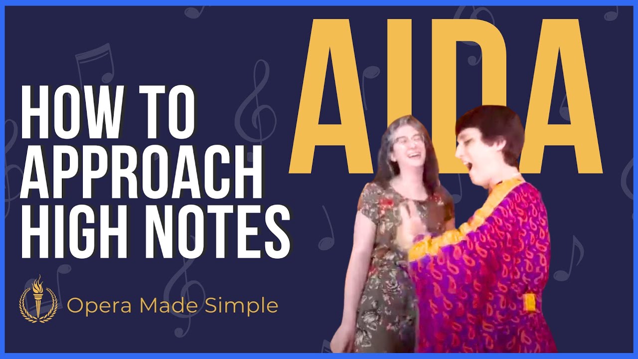 Aida aria finale: how to approach high notes - Singing lessons with Capucine Chiaudani