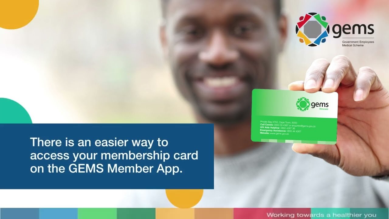 How to access your membership card on the GEMS Member App