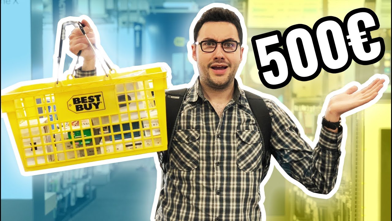 J'ach&egrave;te 500&euro; d'Objets Tech aux USA pour vous !