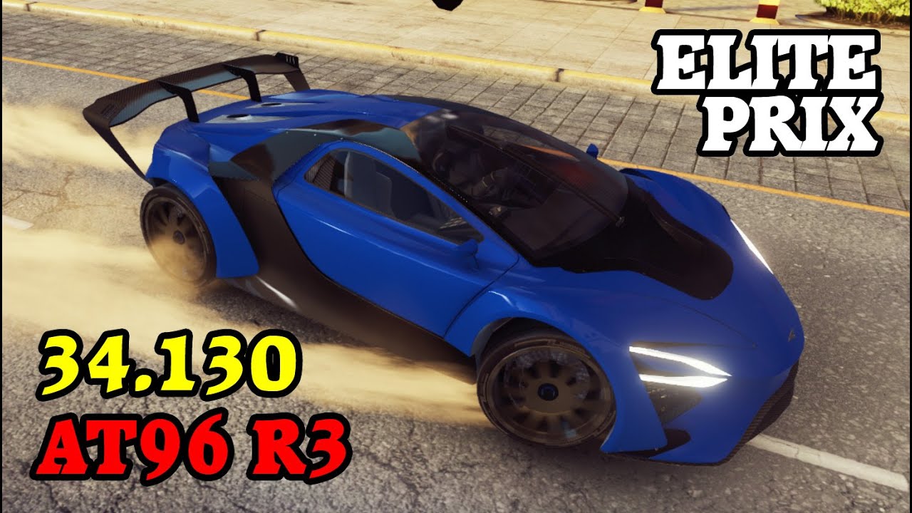 Asphalt 9 - Elite Prix TECHRULES AT96 (Round 3) 34.130