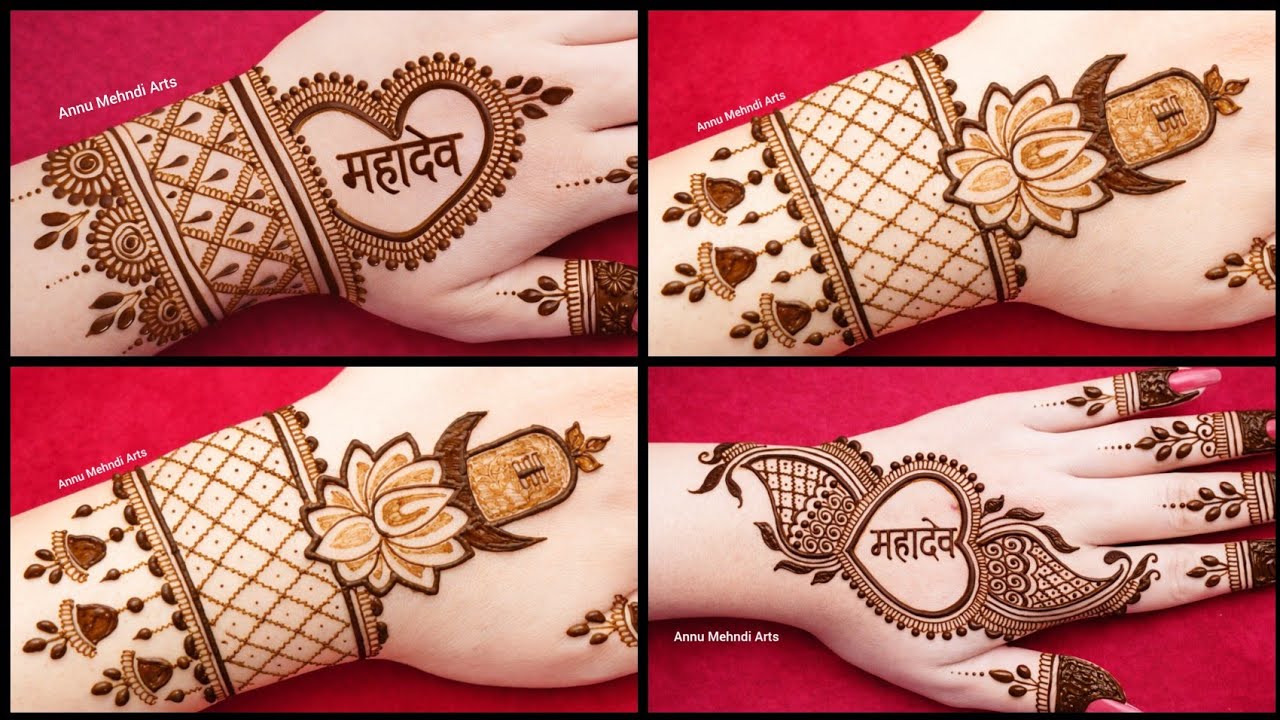 Top - Shivratri mehndi designs | Mahashivratri mehndi design | Shivratri special mehndi design |Shiv