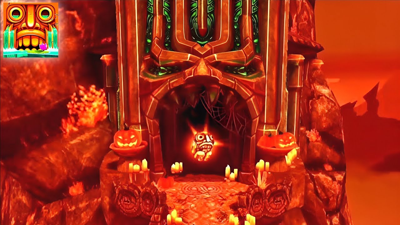 Temple Run 2 Spooky Summit Map Red Colour Reaction