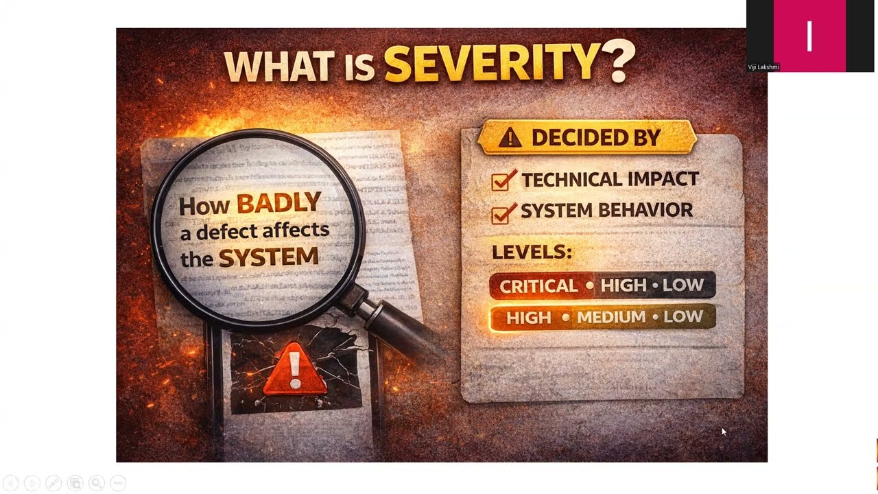 Priority vs Severity Explained with Real Examples in tamil | Software Testing for Beginners
