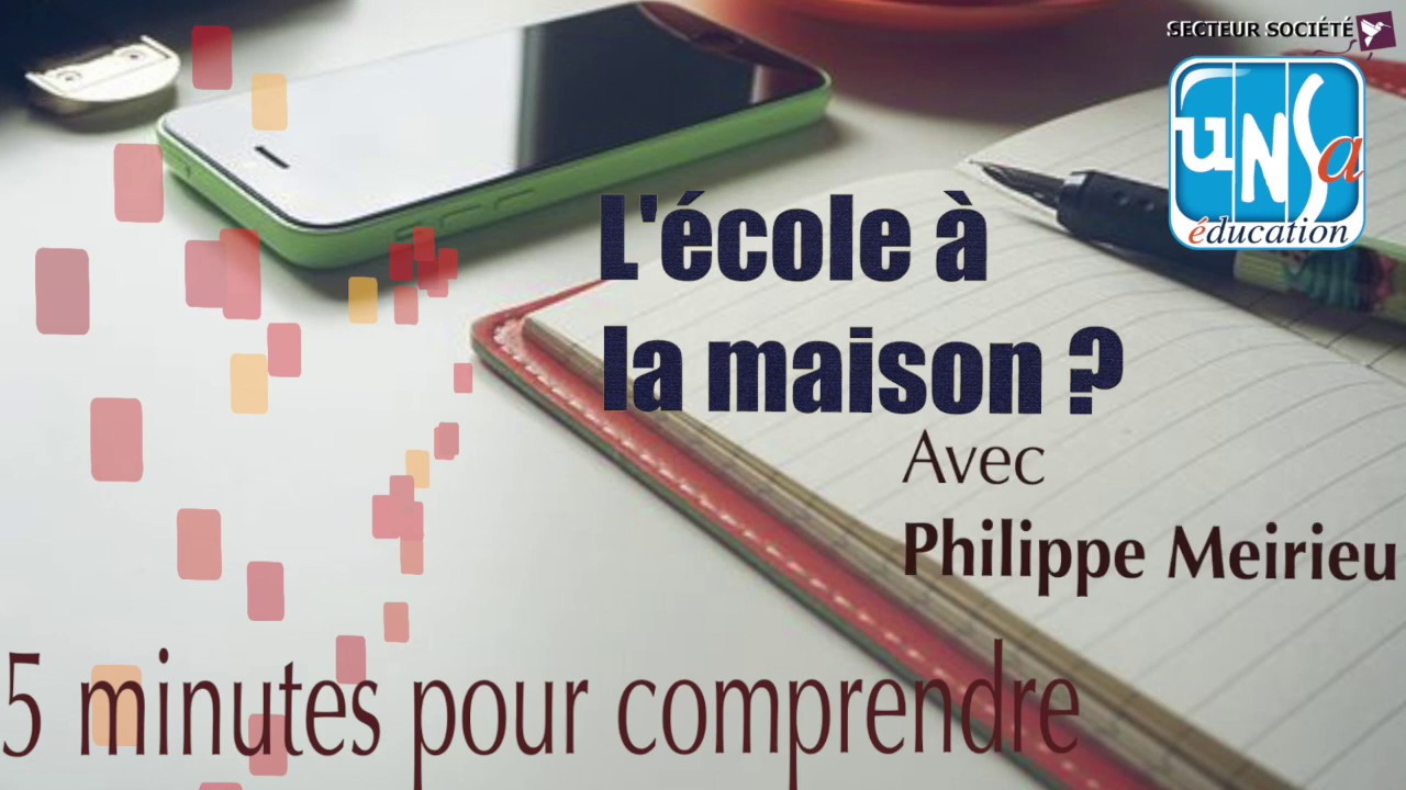 Peut-on faire l'école à la maison ? - Philippe Meirieu (PDC#1)