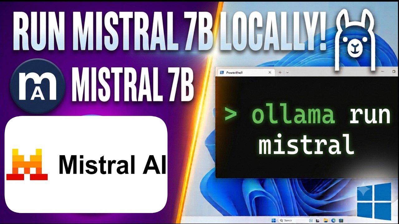 Как установить Mistral AI локально на Windows 11!