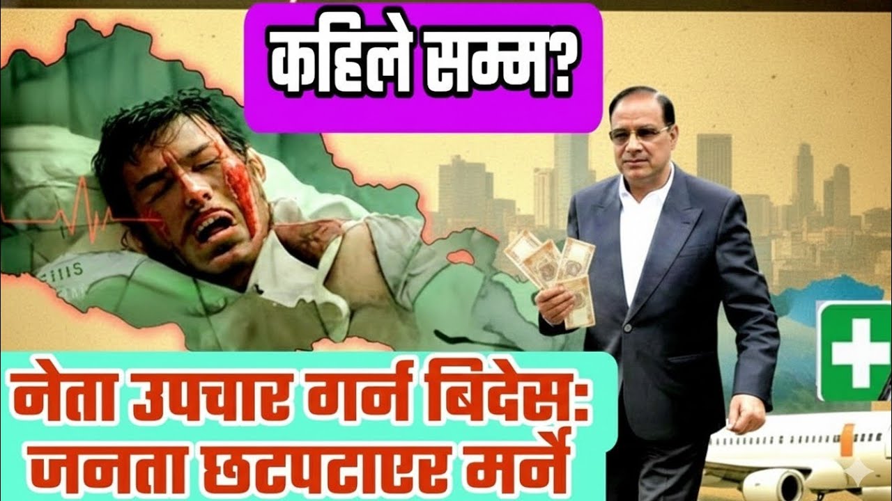 नेता र जनताको ज्यानको मुल्य एउटै होइन? किन बाँच्न पाउने अधिकारमा समेत विभेद? Medical crisis in Nepal