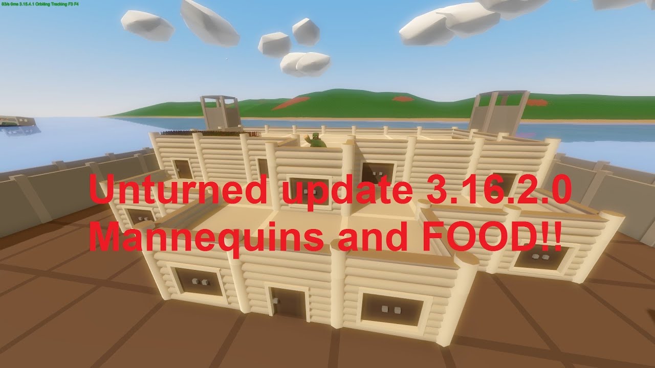 Unturned update 3.16.2.0 Mannequins and FOOOOOOOD!!!!