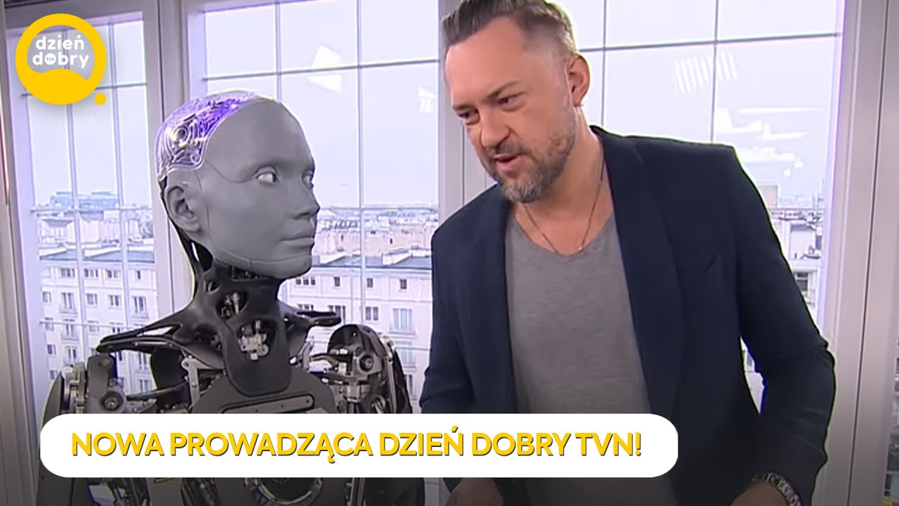 Marcin Prokop poprowadził program razem z robotem! 🤣 | Dzień Dobry TVN