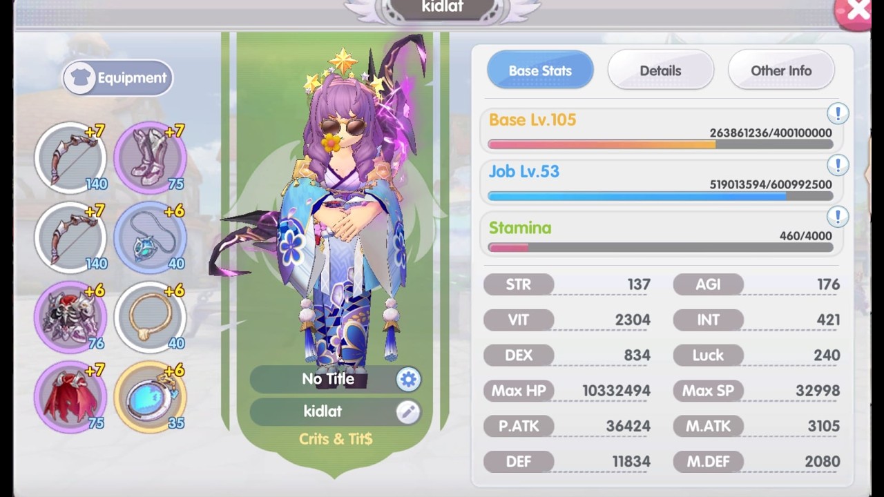 MY BUILD GOT NERF? LOW STAT RANGER ON KVM AFTER UPDATE | ROX #rox #ragnarokxnextgeneration
