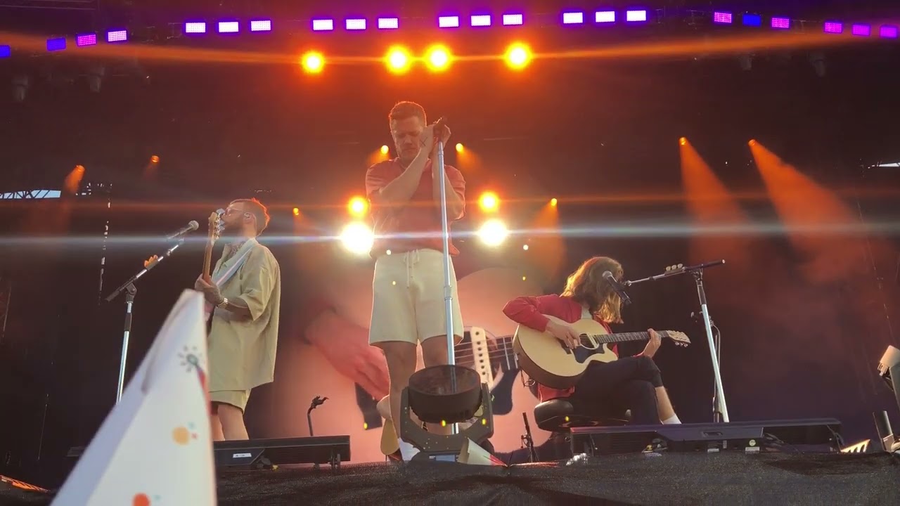 One Day - Imagine Dragons Mönchengladbach front of stage