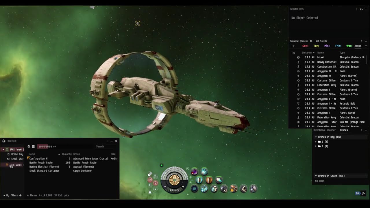 EVE Online - Abyssal Deadspace, T4 Stratios (❤ JPNS ❤)