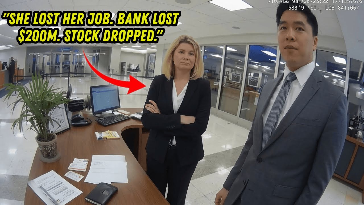 Racist Bank Manager Refuses $80K Wire — 12 Minutes Later Her Bank Loses $400 MILLION