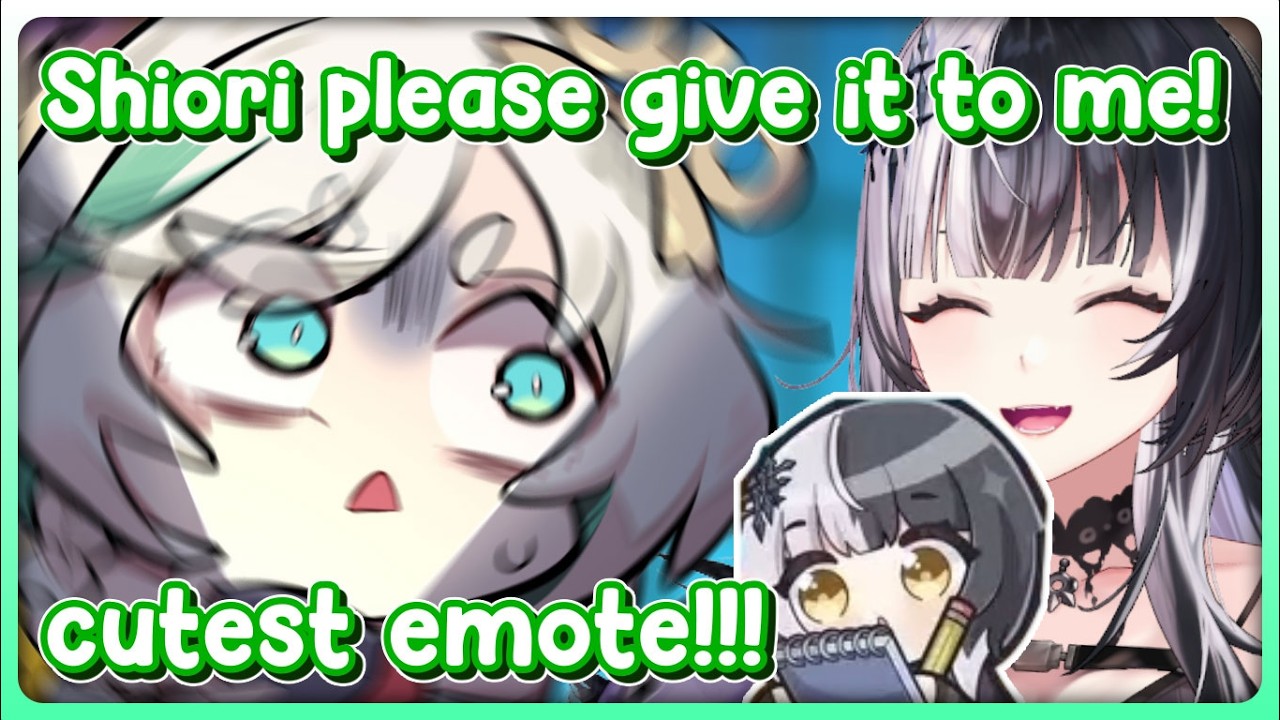 Cecilia Asks Shiori for Her Emote After Staff-san Misunderstood Her Emote Reaction on Discord