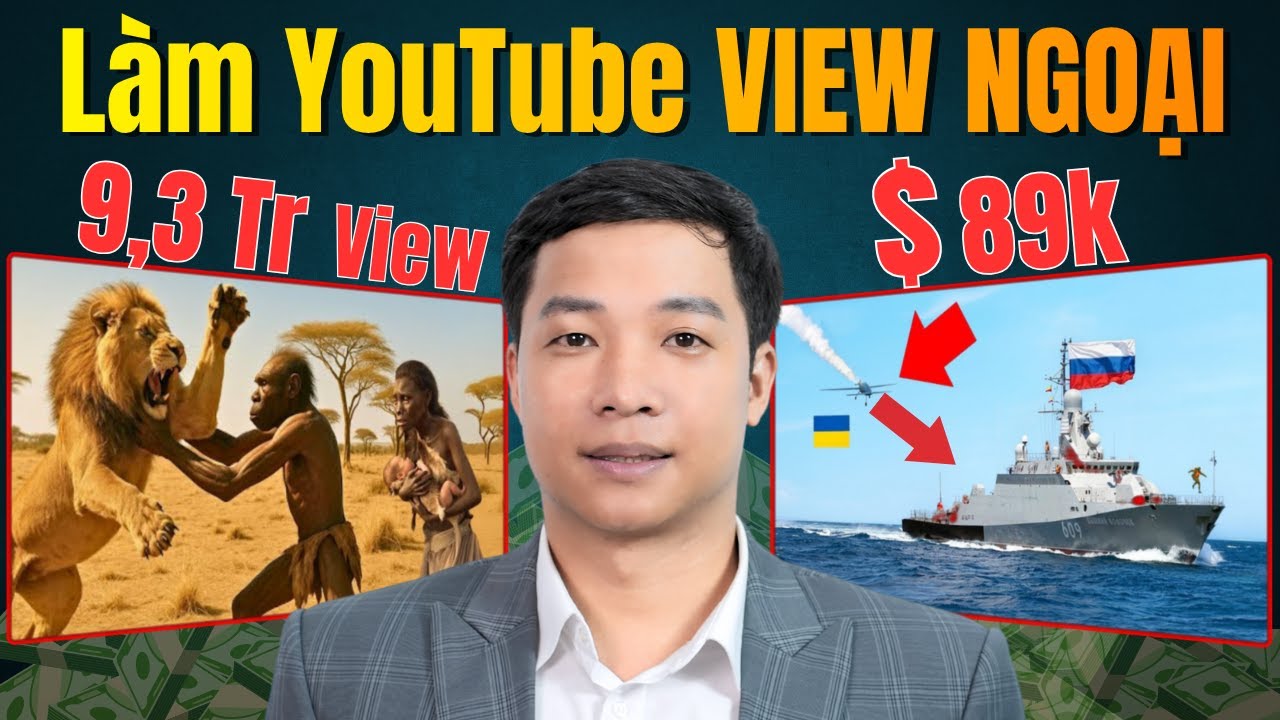 10 Ng&aacute;ch Chủ Đề L&Agrave;M YOUTUBE KIẾM TIỀN VIEW NGOẠI Kh&ocirc;ng Lộ Mặt Bằng AI (Mới Nhất 2026)