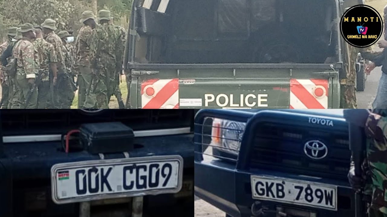 Heavy Police Presence at Kimemia's farm in Nyandarua tries to block Gachagua's motorcade to Naivasha