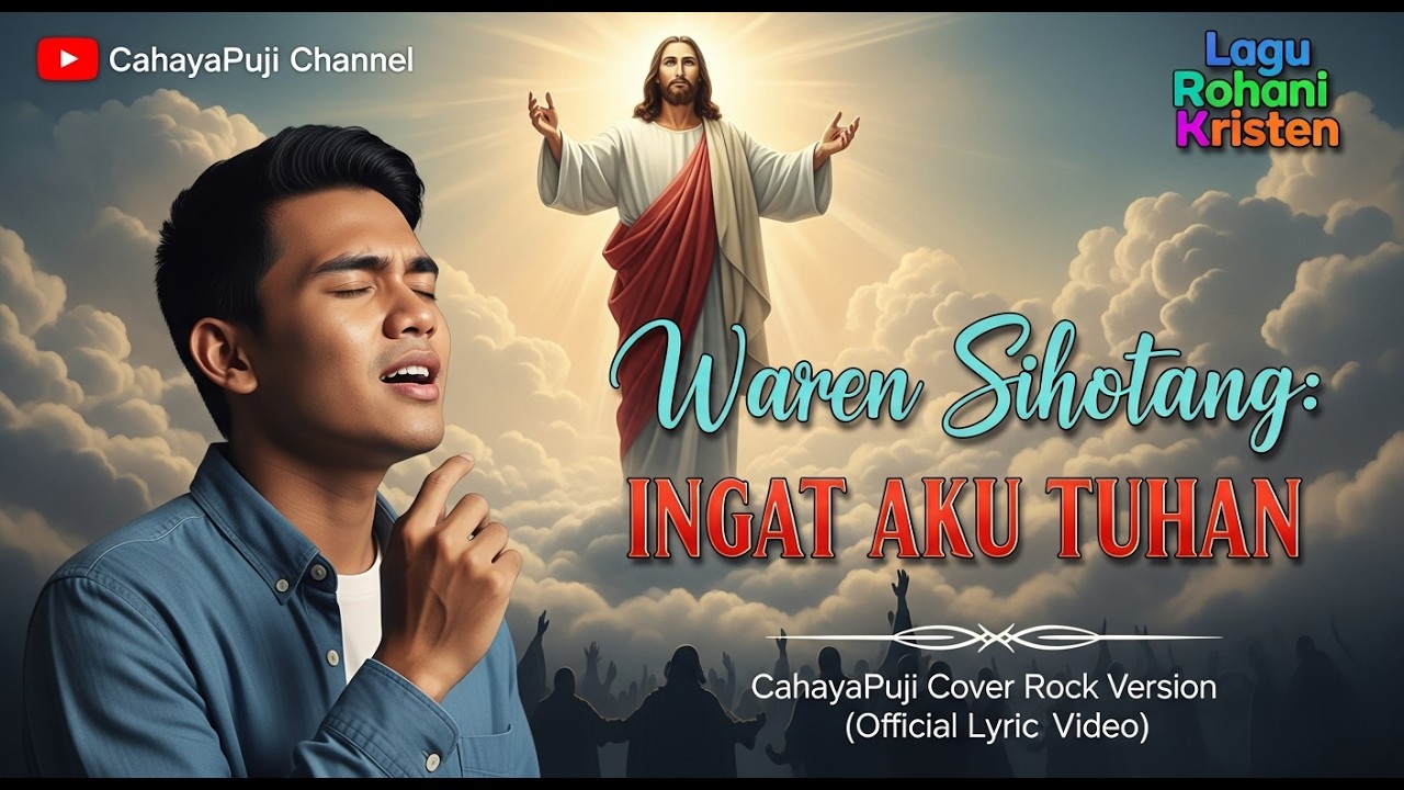 Waren Sihotang: INGAT AKU TUHAN | CahayaPuji Cover 🎸 Rock Version (Official Lyrics Video)
