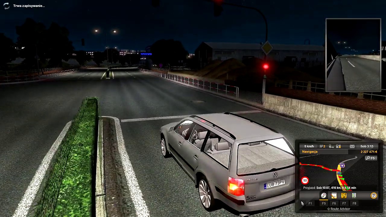 Euro Truck Simulator 2 - Volkswagen Passat B5 gameplay