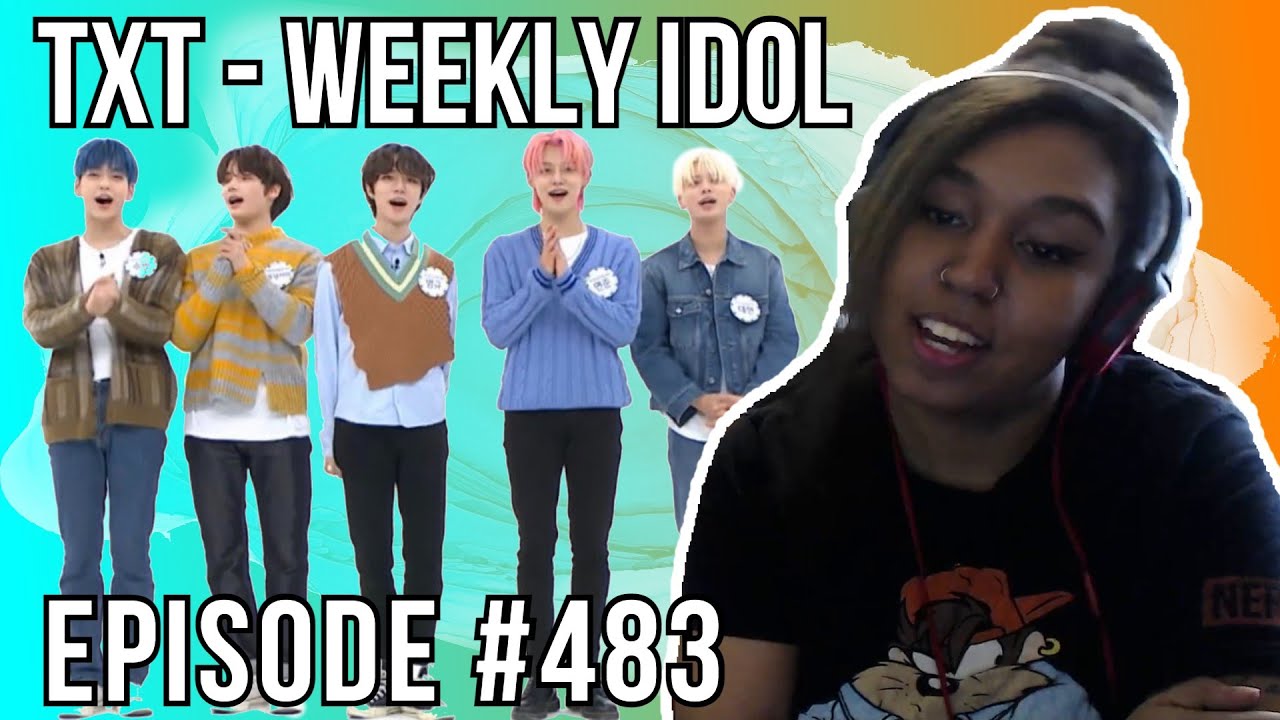 BLUE HOUR ERA! | TXT - Weekly Idol (#483) REACTION!