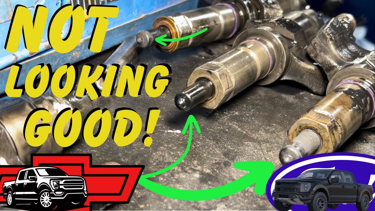 INSTALLED WRONG! Botched Fuel Injector Job Duramax 6.6 lb7 2500HD